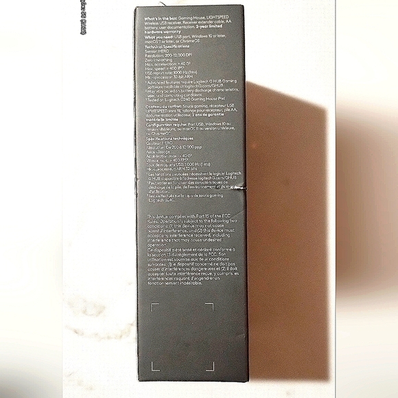 🔥NWT🔥 Logitech wireless G305 gaming mouse (Black) - Picture 5 of 5